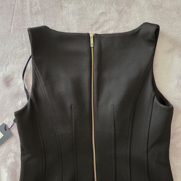 Tommy Hilfiger Black Dress Size 4 - Picture 6 of 7